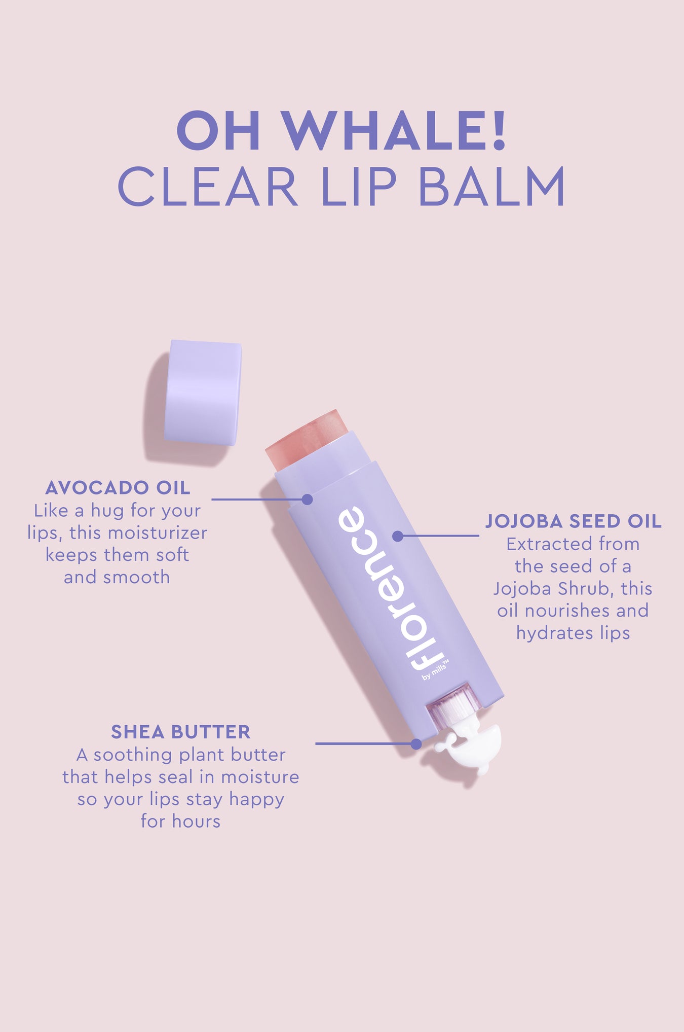 Oh Whale! Clear Lip Balm