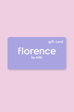 gift card from Florence by Mills by Millie Bobby Brown